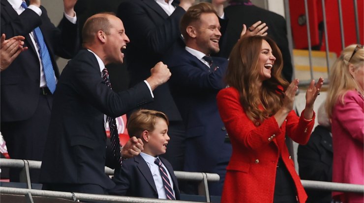 Πρίγκιπας William - Kate Middleton: Έξαλλοι πανηγυρισμοί για τη νίκη της Αγγλίας στο Euro 2020 [εικόνες]