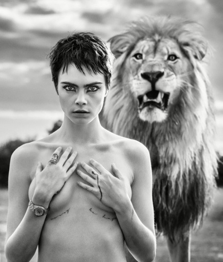 H Cara Delevingne στην Αφρική με την Tag Heuer