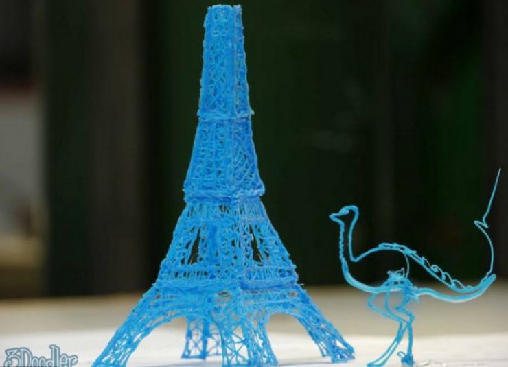 3D στυλό ζωγραφίζει τα πάντα σε τρεις διαστάσεις!