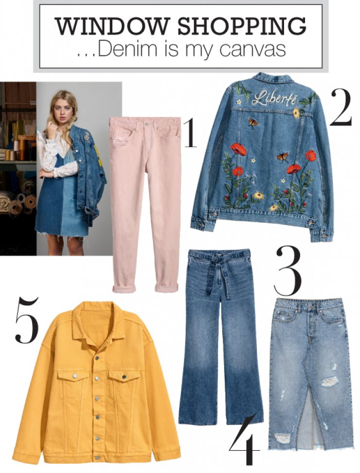 Denim is my canvas Ι LOVE STYLE