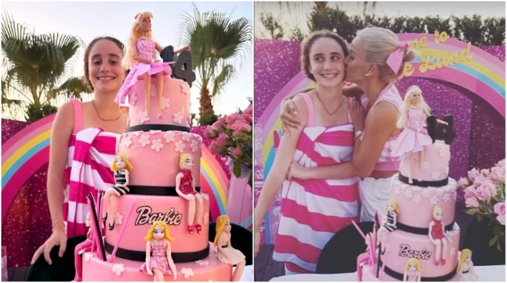 Έμιλυ Γιολίτη: Το παραμυθένιο πάρτι για τα 14α γενέθλια της κόρης με θέμα τη Barbie