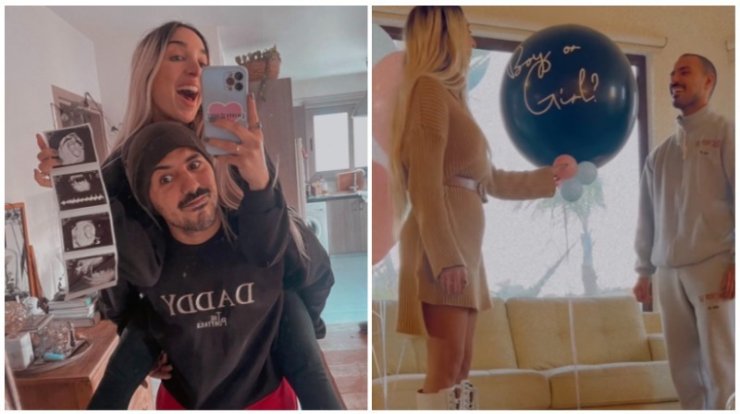 Ανδρεάνα Φραγκούδη - Πάνος Δημητριάδης: Έκαναν gender reveal και μάθαμε το φύλο του μωρού τους! [βίντεο]