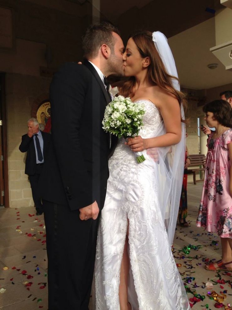 Κατερίνα Αγαπητού – Κρίστιαν Ονουφρίου: Φωτογραφίες από το γάμο τους