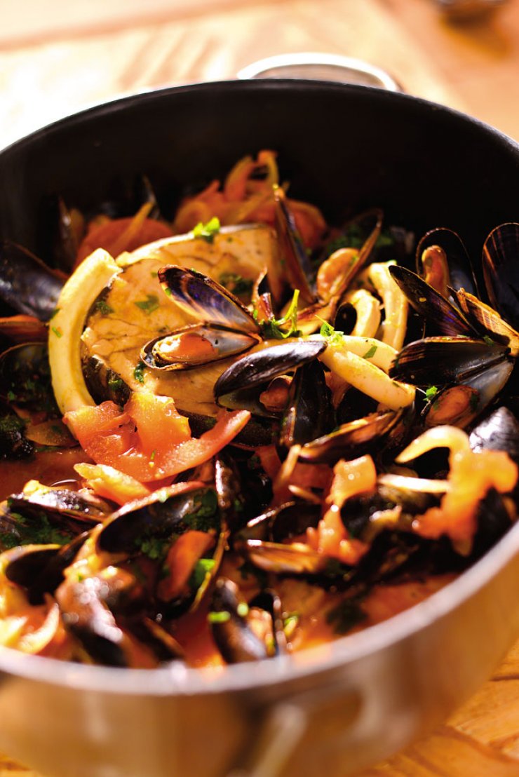 Ψάρι ραγού στην κατσαρόλα