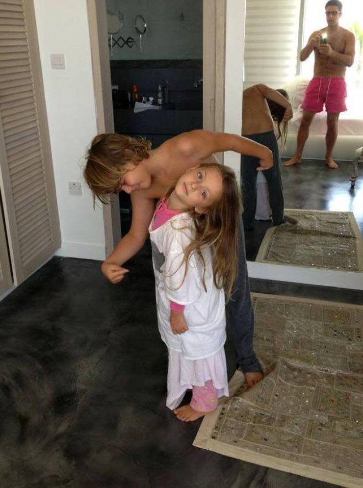 Χριστόφορος Τορναρίτης: Η φωτογραφία με τα παιδιά του