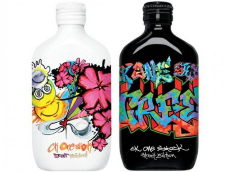 Calvin Klein: "Ντύνει" τα αρώματα του με γκράφιτι