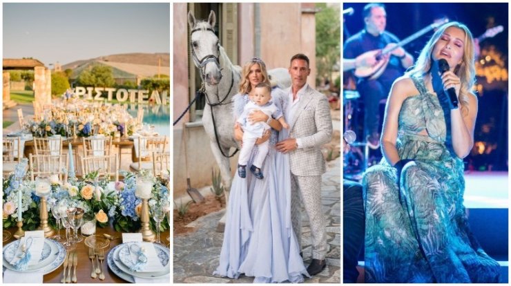 Bάπτιση υπερπαραγωγή για τον γιο Κύπριου επιχειρηματία! Οι VIPs καλεσμένοι και η "πριγκίπισσα" μαμά! [εικόνες]