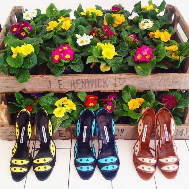 Τα ωραιότερα παπούτσια από το instagram account του Manolo Blahnik