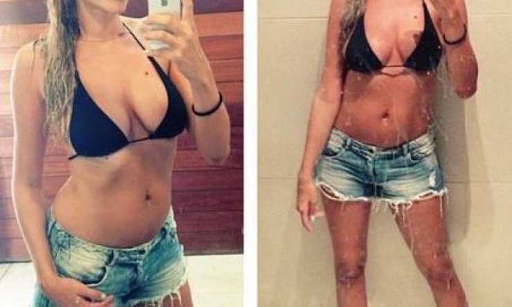 Και όμως γέννησε πριν τρεις μήνες! 