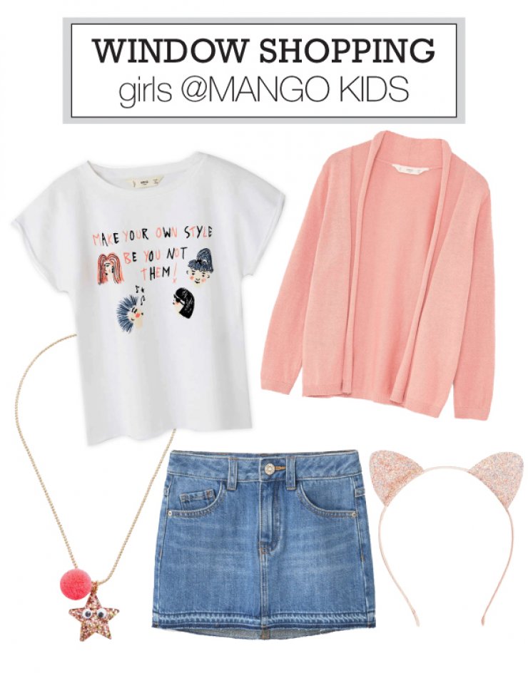 Girls στο Mango kids