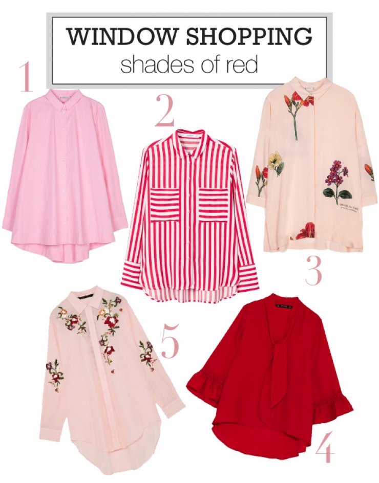 Shades of red
