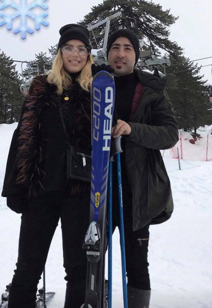 Άντρη Kαραντώνη: Πήγε για σκι στο Τρόοδος με τον Νεοκλή