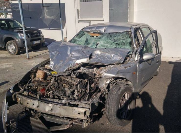 Τρομερό τροχαίο για πασίγνωστο Κύπριο με νταλίκα