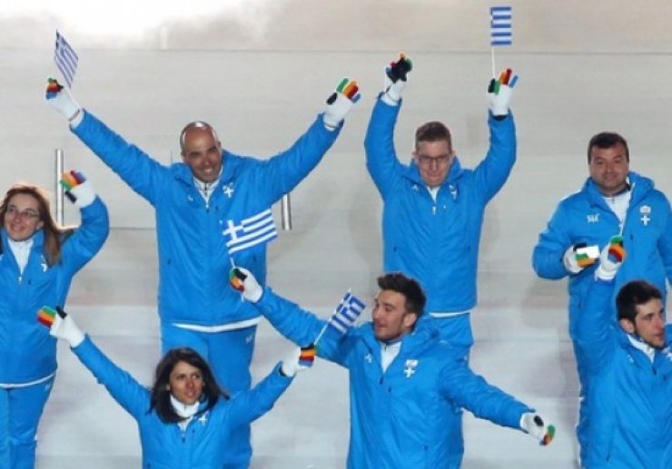 Αίσθηση προκάλεσαν τα γάντια των Ελλήνων αθλητών στην Τελετή Έναρξης του Σότσι