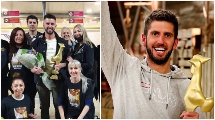 Νεόφυτος Ηλία: Έφθασε στη Λάρνακα ο Κύπριος νικητής της "Φάρμας"! Πανηγυρισμοί και πυροτεχνήματα