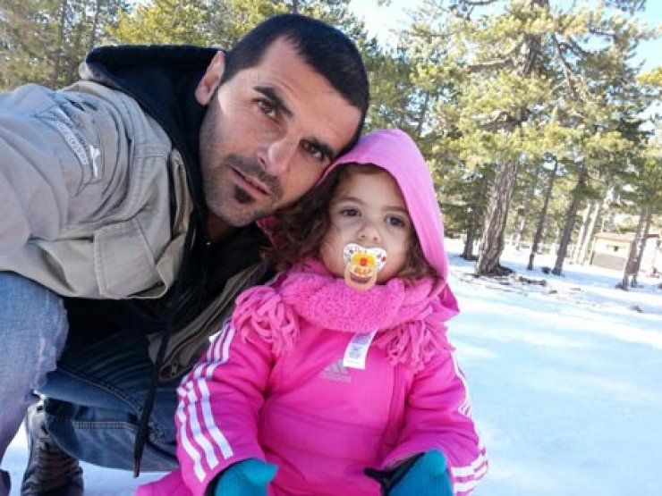 Μάριος Ηλία: Με την Άννα Μαρία στα χιόνια