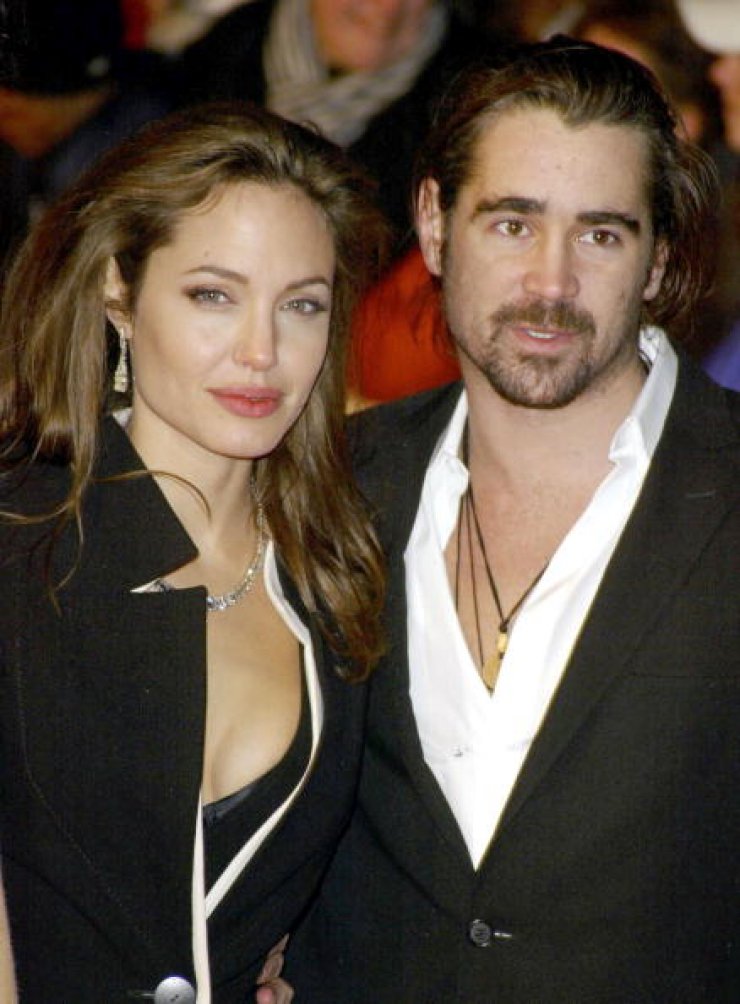 Η A.Jolie ήταν ερωτευμένη με τον C.Farrell αλλά έφαγε πόρτα!