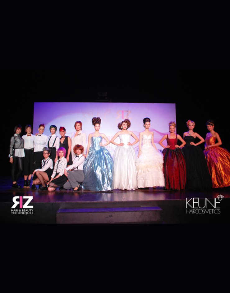 Hair show "Colors in Motion" Hair Collection 2016