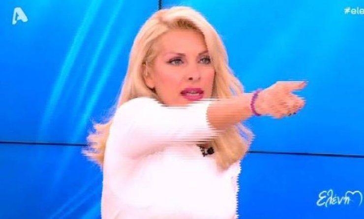 Οι απίστευτες χειρονομίες της Μενεγάκη, το χτύπημα στο τραπέζι και οι εμμονές της!