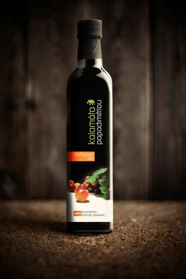 Βαλσαμικό ξίδι, κρέμες βαλσαμικού και μουστάρδες «Kalamata Papadimitriou»