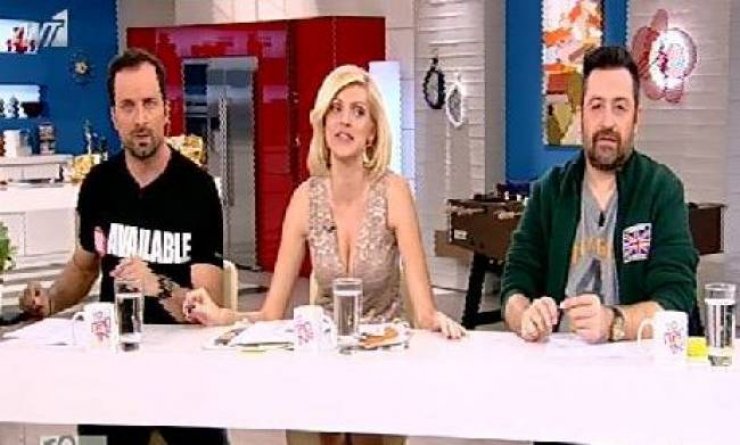  H Σταμάτη έβρισε on air τον Λιάγκα! [video]