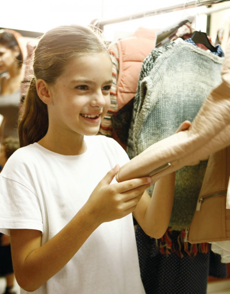 Βρεθήκαμε backstage στη φωτογράφηση των ρούχων Mango Kids για το περιοδικό "ΟΚ!"