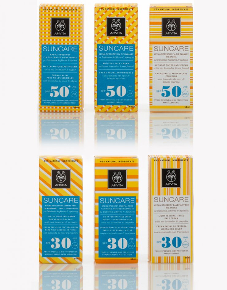 Apivita Suncare Face the Sun