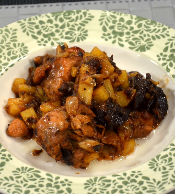 Κοτόπουλο με δαμάσκηνα