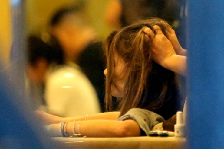 Ποιο supermodel χαλαρώνει σε ινστιτούτο ομορφιάς; 