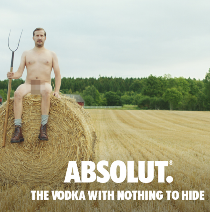 Absolut… Η Vodka που δεν έχει τίποτα να κρύψει
