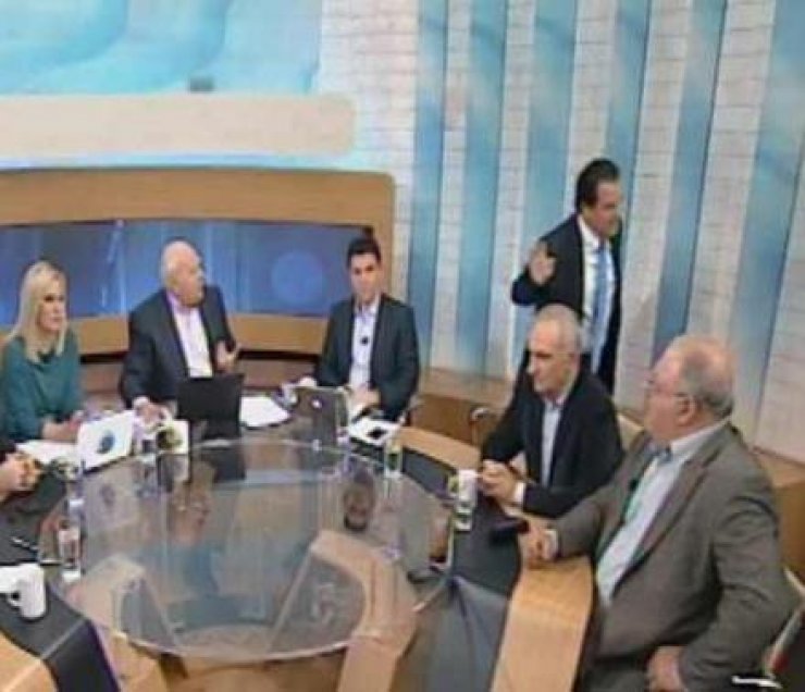 Γιώργος Παπαδάκης: Αποκάλεσε "μπουμπούκο" τoν Άδωνι και έφυγε από το στούντιο!