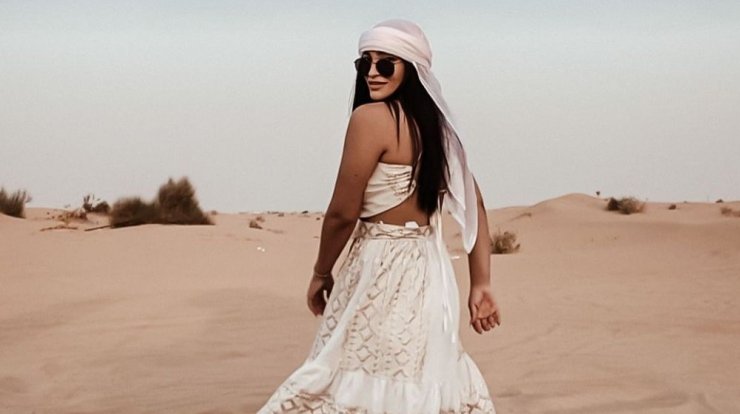 Travel in Style: Όλα τα looks της Άντρεας Νικολάου Παναγή στο Dubai