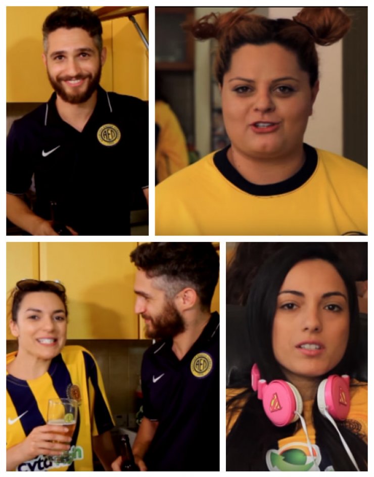 Επώνυμοι Κύπριοι συμμετείχαν σε σποτ κυπριακής, ποδοσφαιρικής ομάδας! [βίντεο]