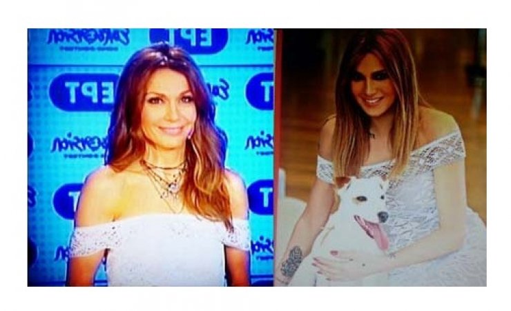 Τραγικό λάθος Κριθαριώτη: Έδωσε στη Βανδή το ίδιο φόρεμα με αυτό της Ηλιάδη