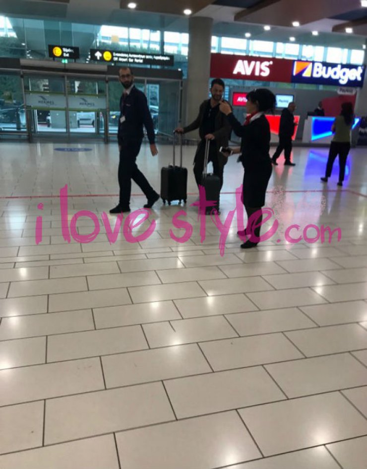 Γιώργος Αγγελόπουλος: Οι πρώτες εικόνες από την άφιξη του στην Κύπρο