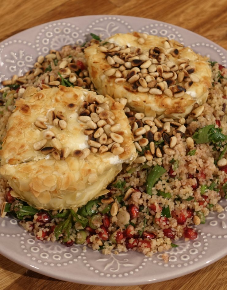 Σαλάτα με πλιγούρι και ρόδι