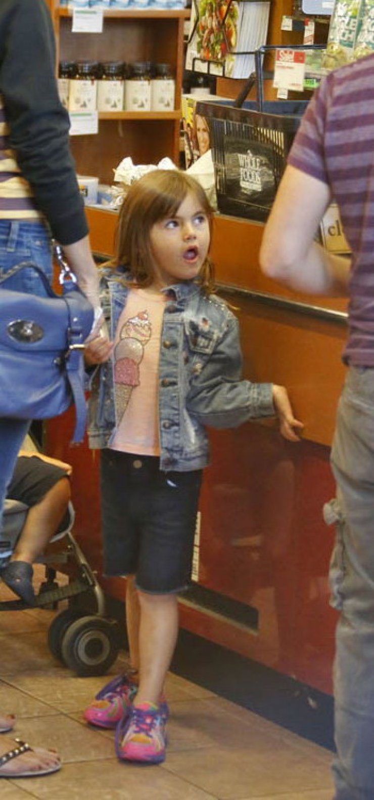 Ποιο διάσημο μοντέλο είναι η μαμά αυτού του μωρού;