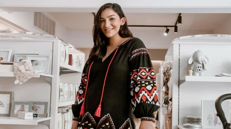 Άντρεα Νικολάου: Τα κιλά που έβαλε κατά τη διάρκεια της εγκυμοσύνης της [εικόνα]