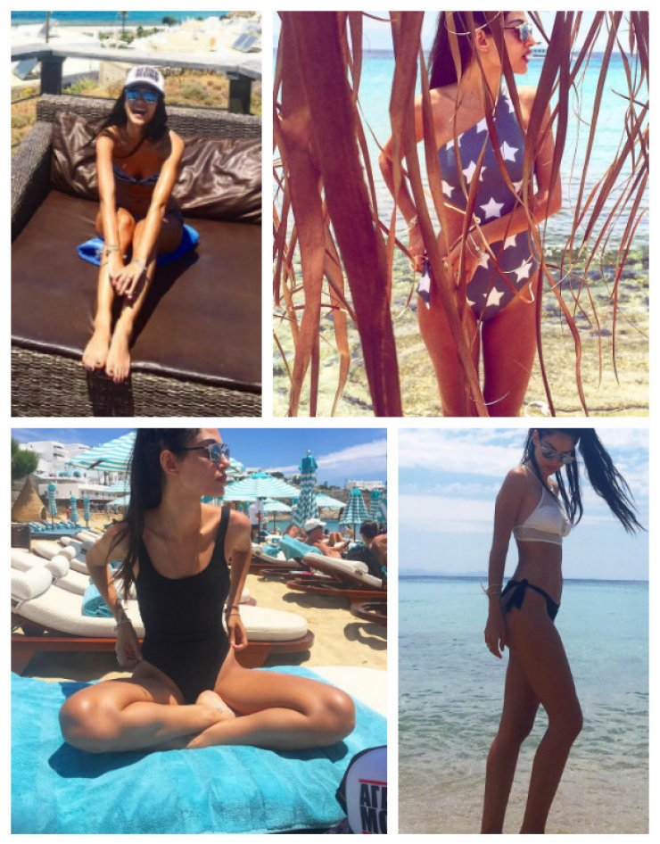 Άντρεα Κυριάκου: Δεν θα πιστεύετε πόσα μαγιό φόρεσε στη Μύκονο!