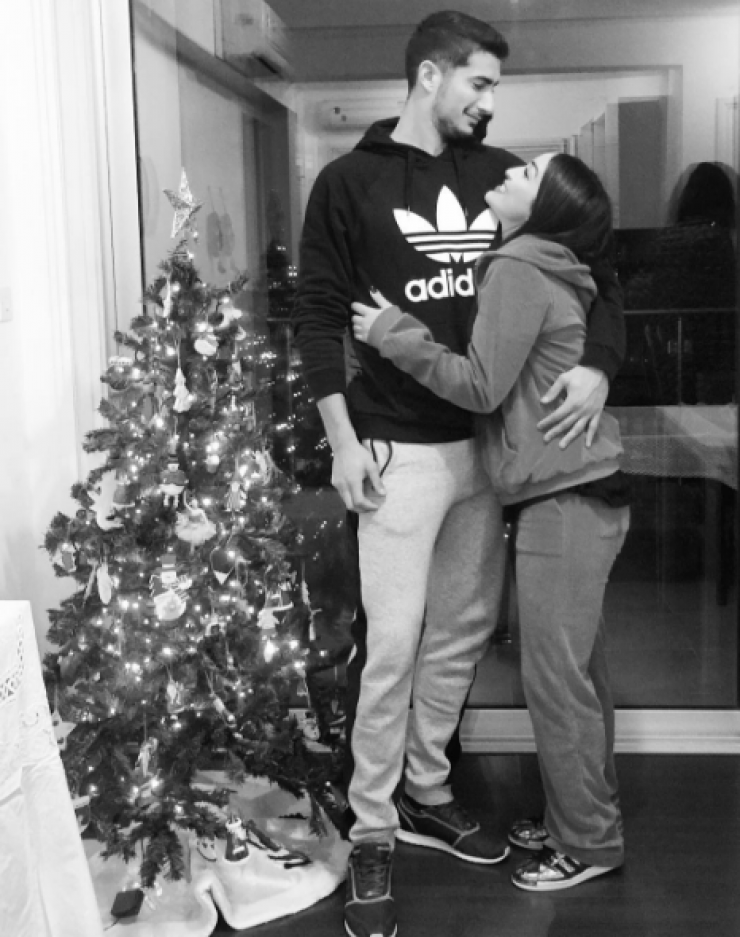 Άντρεα Νικολάου – Κωνσταντίνος Παναγή: Η εξόρμησή τους στα χιόνια full ερωτευμένοι!