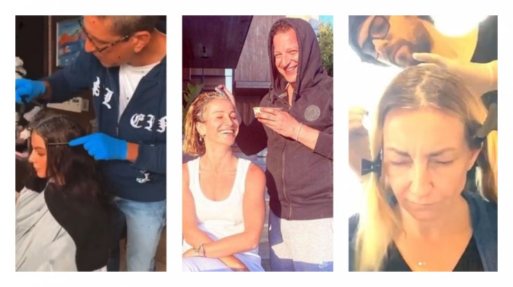 Πέντε επώνυμοι που έβαψαν τα μαλλιά των συντρόφων τους