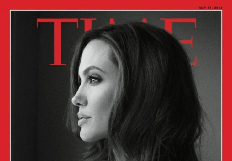 Το εξώφυλλο του Time για την Jolie
