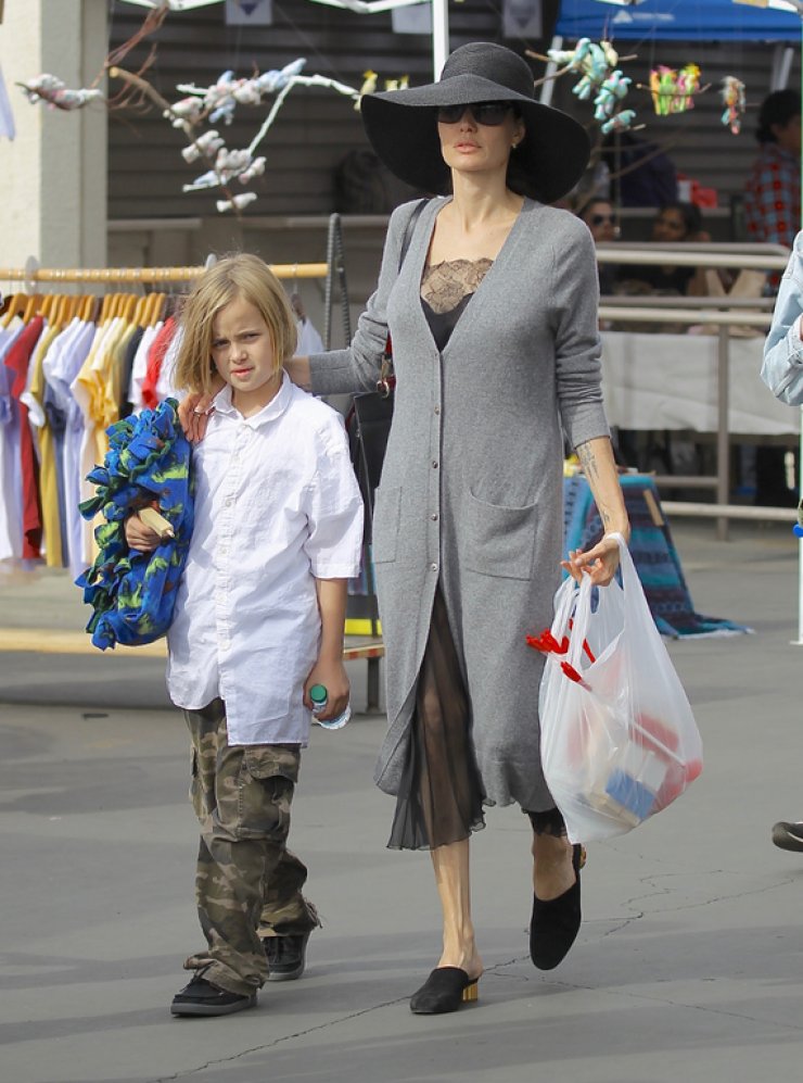 Η σκελετωμένη εικόνα της Angelina Jolie που σοκάρει!