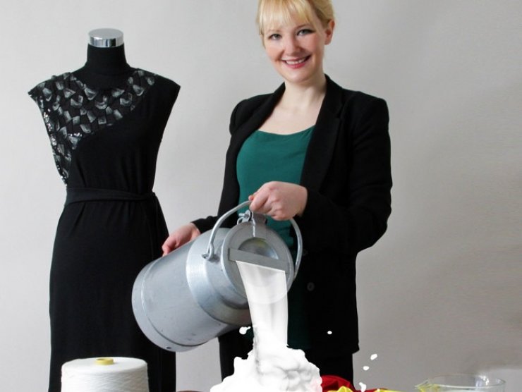 Ρούχα από...γάλα!