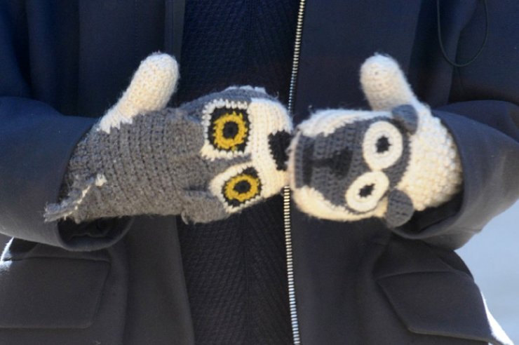 Τα χαριτωμένα γάντια διάσημης ηθοποιού