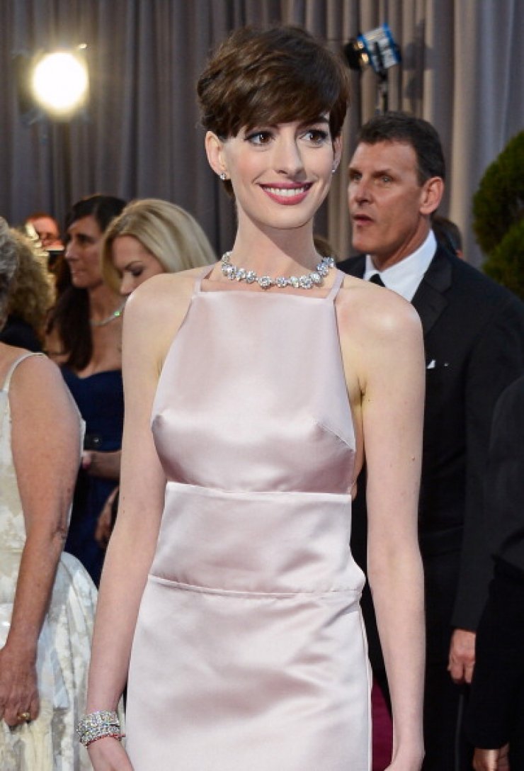 Το στήθος της Anne Hathaway στα Oscars 2013 απέκτησε δικό του λογαριασμό στο Τwitter