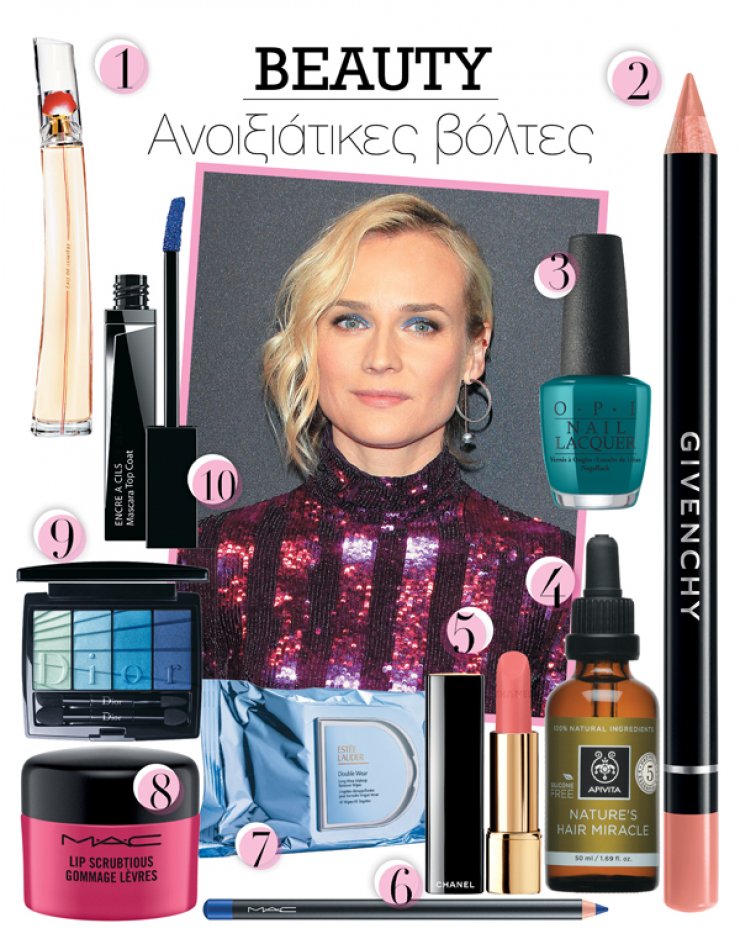 Μακιγιάζ για ανάλαφρο στυλ και χαρούμενες αποχρώσεις