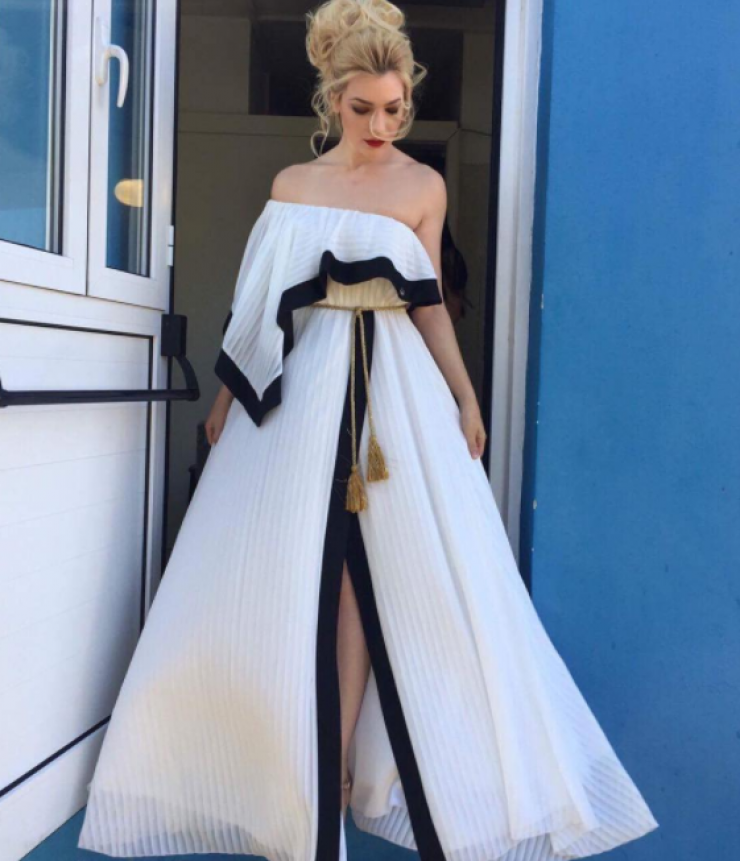 Ευτυχισμένες στιγμές για την Άντρη Καραντώνη!