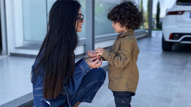 Άντρεα Κυριάκου: Γιορτάζει τα τρίτα γενέθλια του μικρού Λαμπρινού [εικόνες]