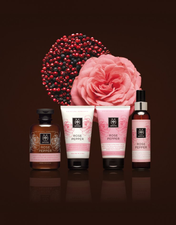 Apivita Rose Pepper: Σύσφιξη, κυτταρίτιδα και τοπικό πάχος